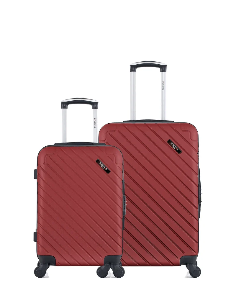 BLUESTAR – 2er-Pack: Mittelgroßer Koffer und Handgepäck CITÉ