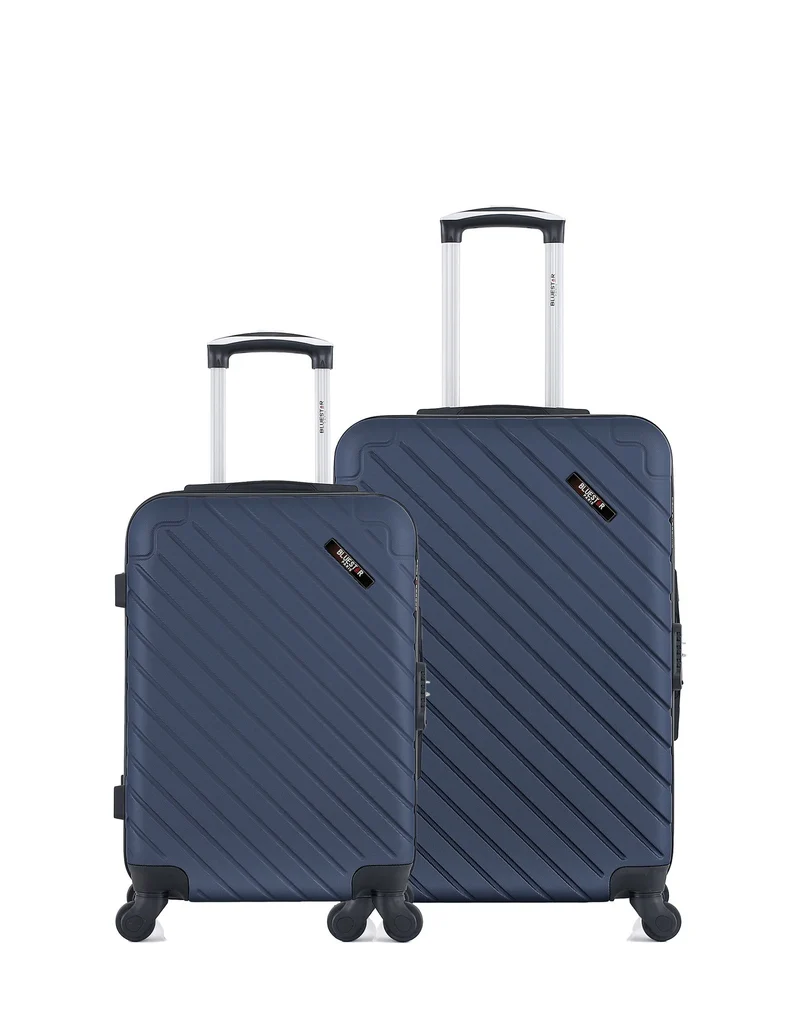 BLUESTAR – 2er-Pack: Mittelgroßer Koffer und Handgepäck CITÉ