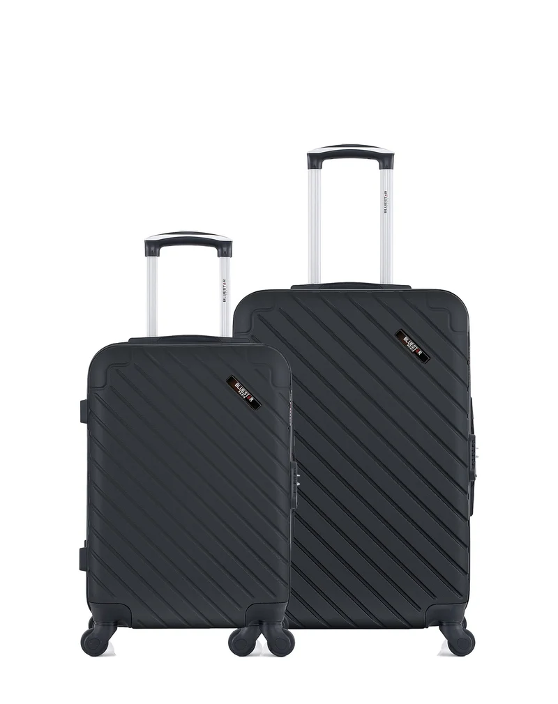 BLUESTAR – 2er-Pack: Mittelgroßer Koffer und Handgepäck CITÉ
