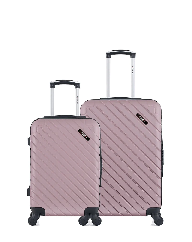 BLUESTAR – 2er-Pack: Mittelgroßer Koffer und Handgepäck CITÉ