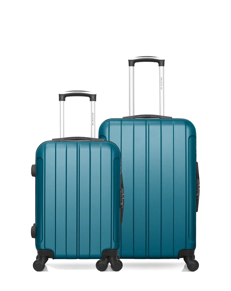 BLUESTAR – 2er-Pack: Mittelgroßer Koffer und Handgepäck NAPOLI