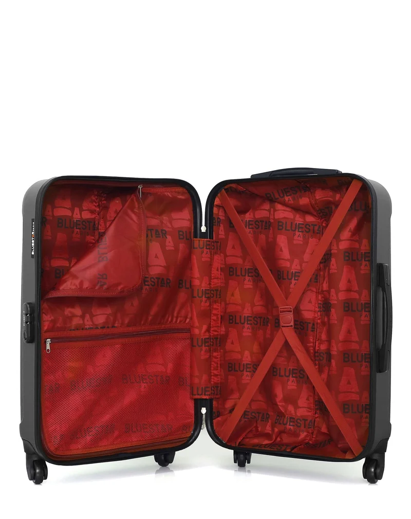 BLUESTAR – 2er-Pack: Mittelgroßer Koffer und Handgepäck NAPOLI