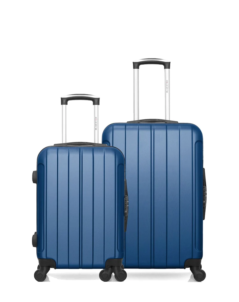 BLUESTAR – 2er-Pack: Mittelgroßer Koffer und Handgepäck NAPOLI