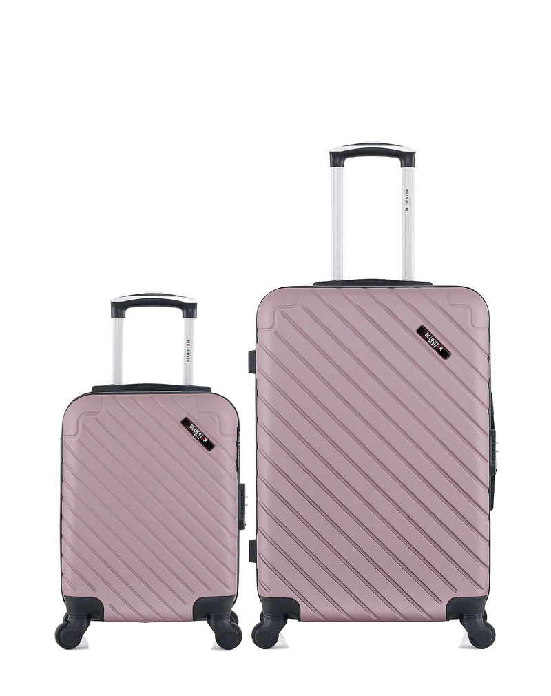 BLUESTAR – 2er-Pack: Mittelgroßer Koffer und Handgepäck XXS CITÉ