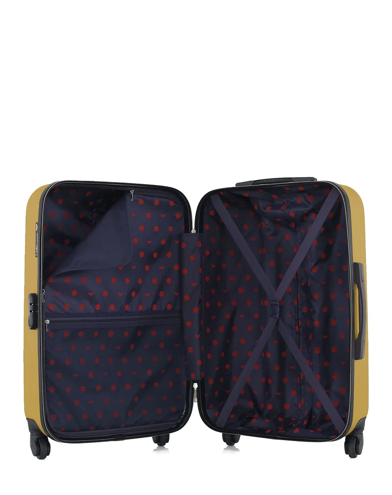 LPB LUGGAGE - 3er-Pack: Mittelgroßer Koffer, Handgepäck und Handgepäck XXS NAIS