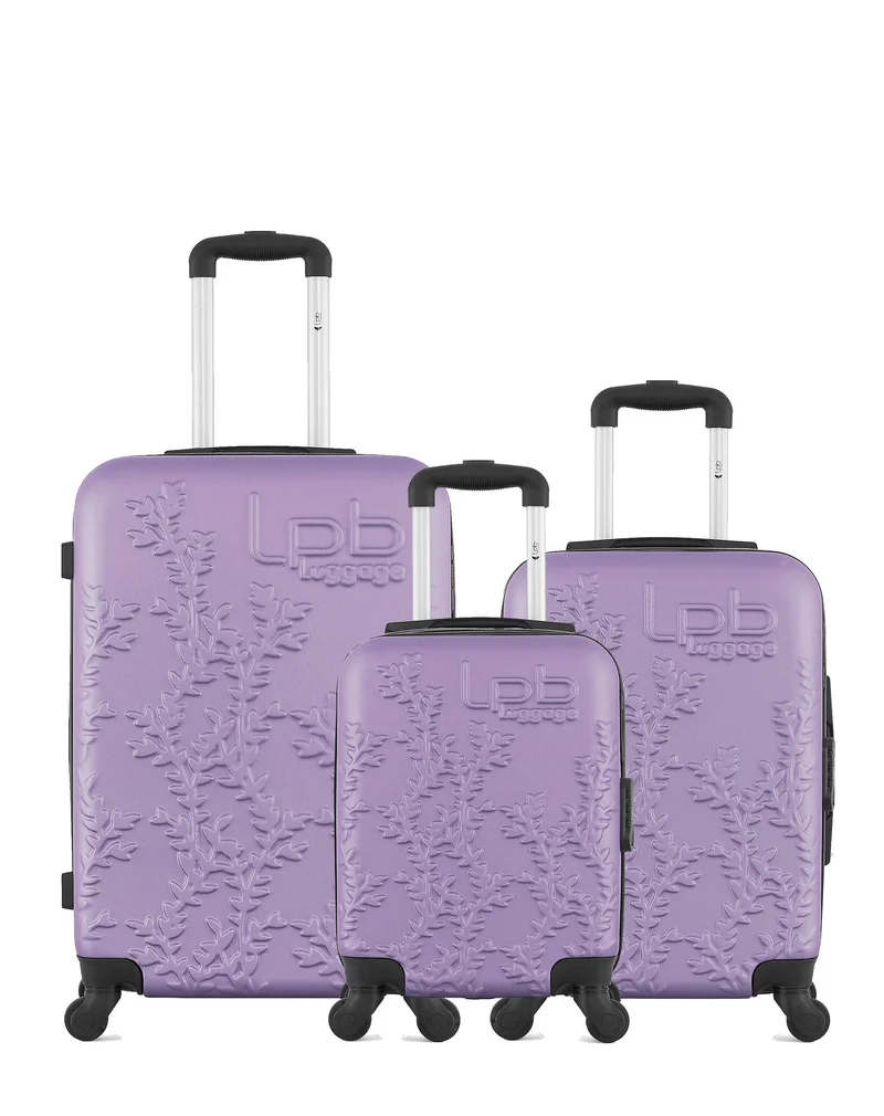 LPB LUGGAGE - 3er-Pack: Mittelgroßer Koffer, Handgepäck und Handgepäck XXS NAIS