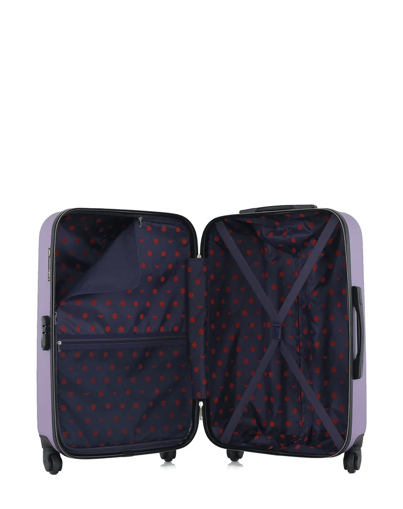 LPB LUGGAGE - 3er-Pack: Mittelgroßer Koffer, Handgepäck und Handgepäck XXS NAIS