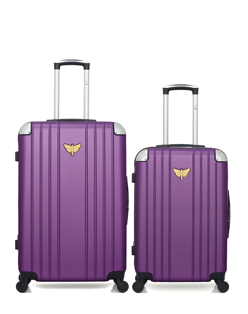 LPB LUGGAGE - 2er-Pack: Großer Koffer und mittelgroßer Koffer AMELIE