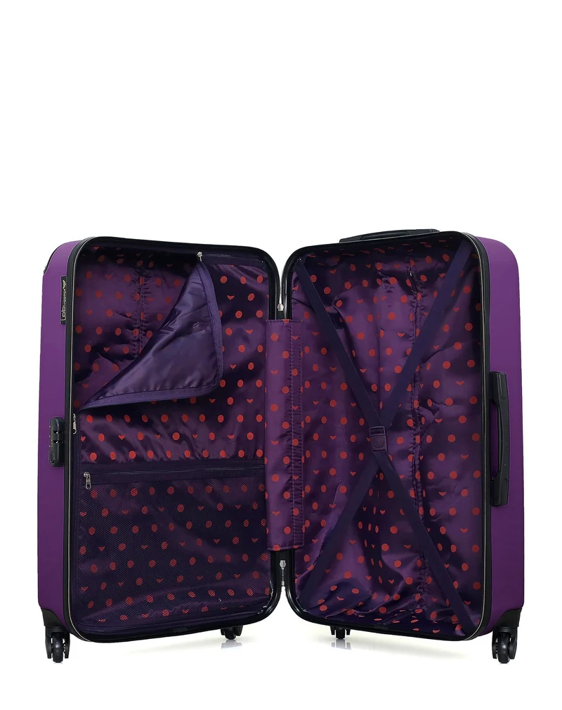 LPB LUGGAGE - 2er-Pack: Großer Koffer und mittelgroßer Koffer AMELIE