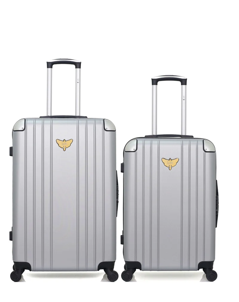 LPB LUGGAGE - 2er-Pack: Großer Koffer und mittelgroßer Koffer AMELIE