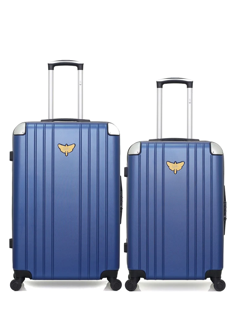 LPB LUGGAGE - 2er-Pack: Großer Koffer und mittelgroßer Koffer AMELIE
