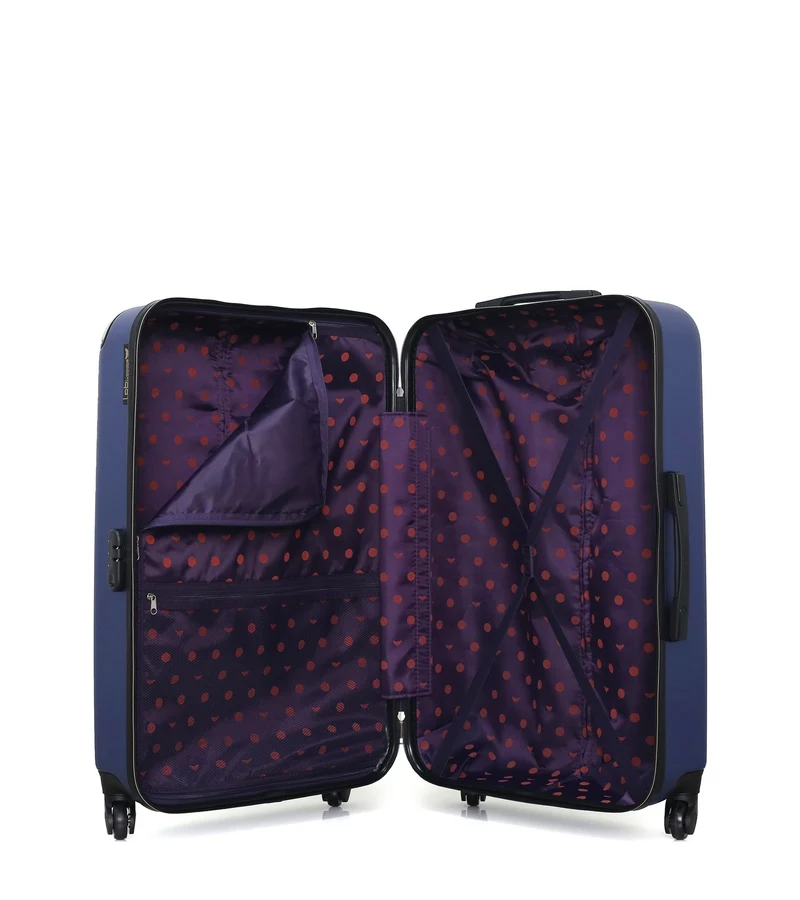 LPB LUGGAGE - 2er-Pack: Großer Koffer und mittelgroßer Koffer AMELIE
