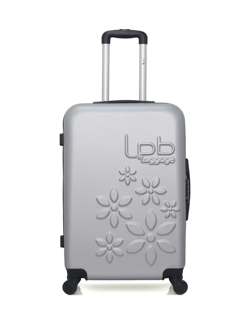 LPB LUGGAGE - 3er-Pack: Mittelgroßer Koffer, Handgepäck und Kosmetikkoffer ELEONOR