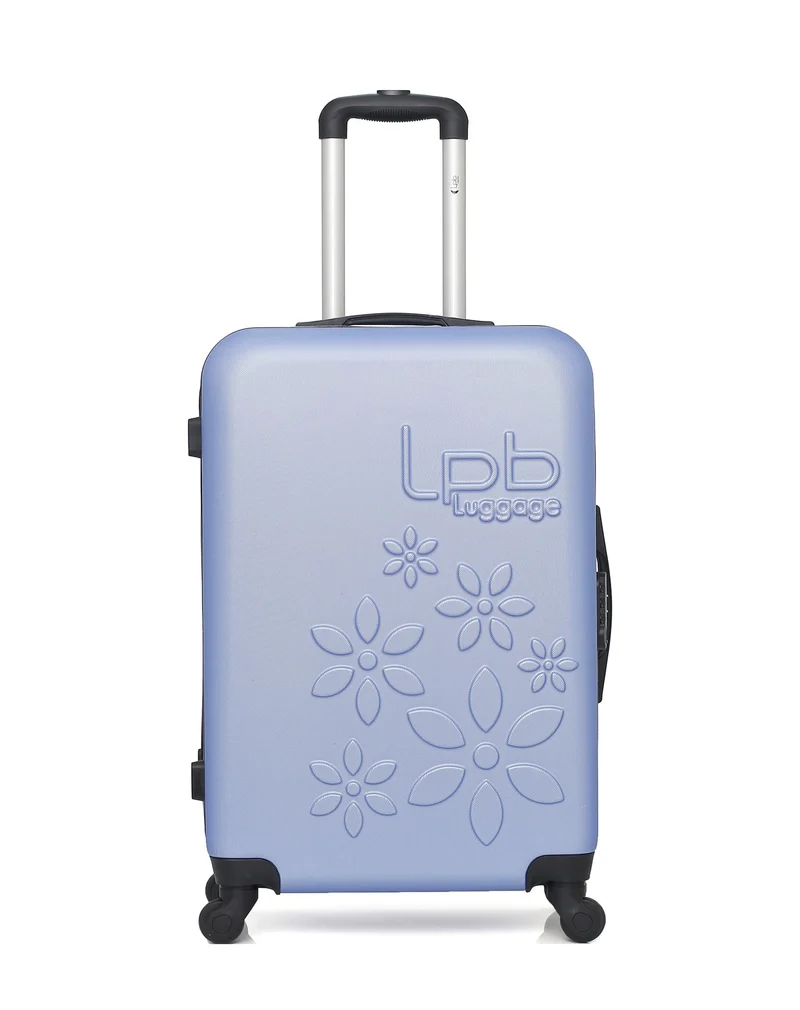 LPB LUGGAGE - 3er-Pack: Mittelgroßer Koffer, Handgepäck und Kosmetikkoffer ELEONOR