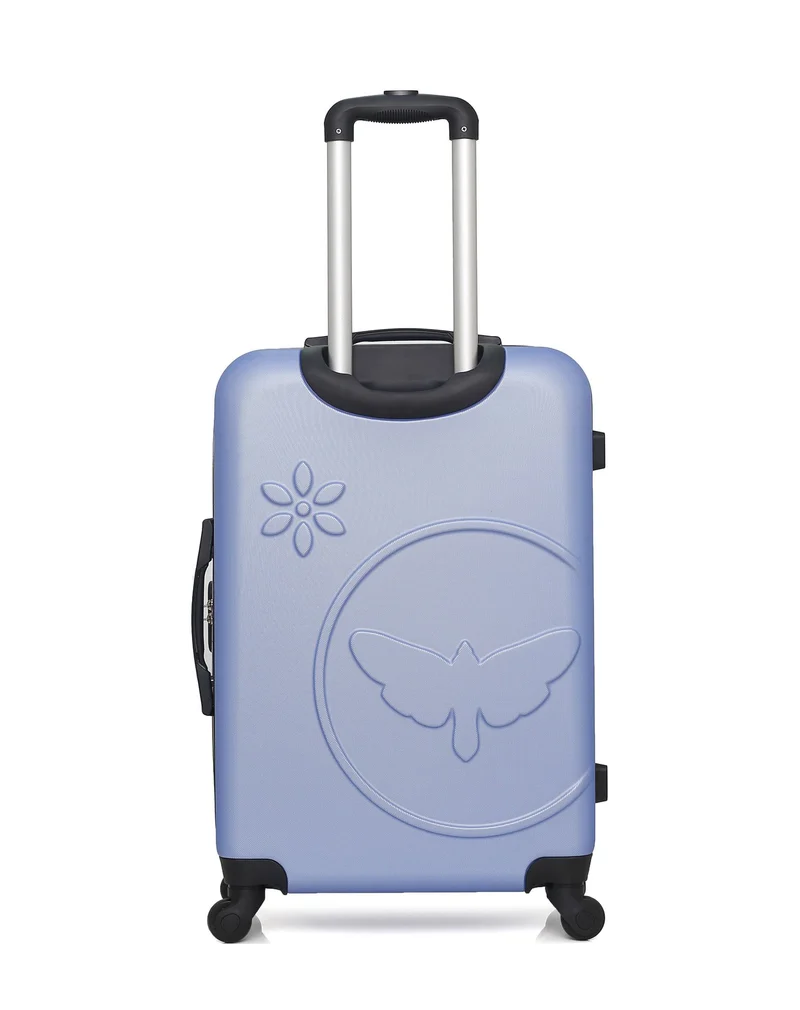 LPB LUGGAGE - 3er-Pack: Mittelgroßer Koffer, Handgepäck und Kosmetikkoffer ELEONOR