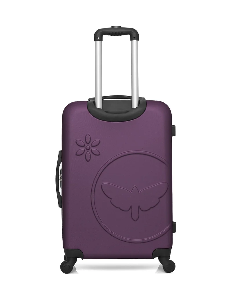 LPB LUGGAGE - 3er-Pack: Mittelgroßer Koffer, Handgepäck und Kosmetikkoffer ELEONOR