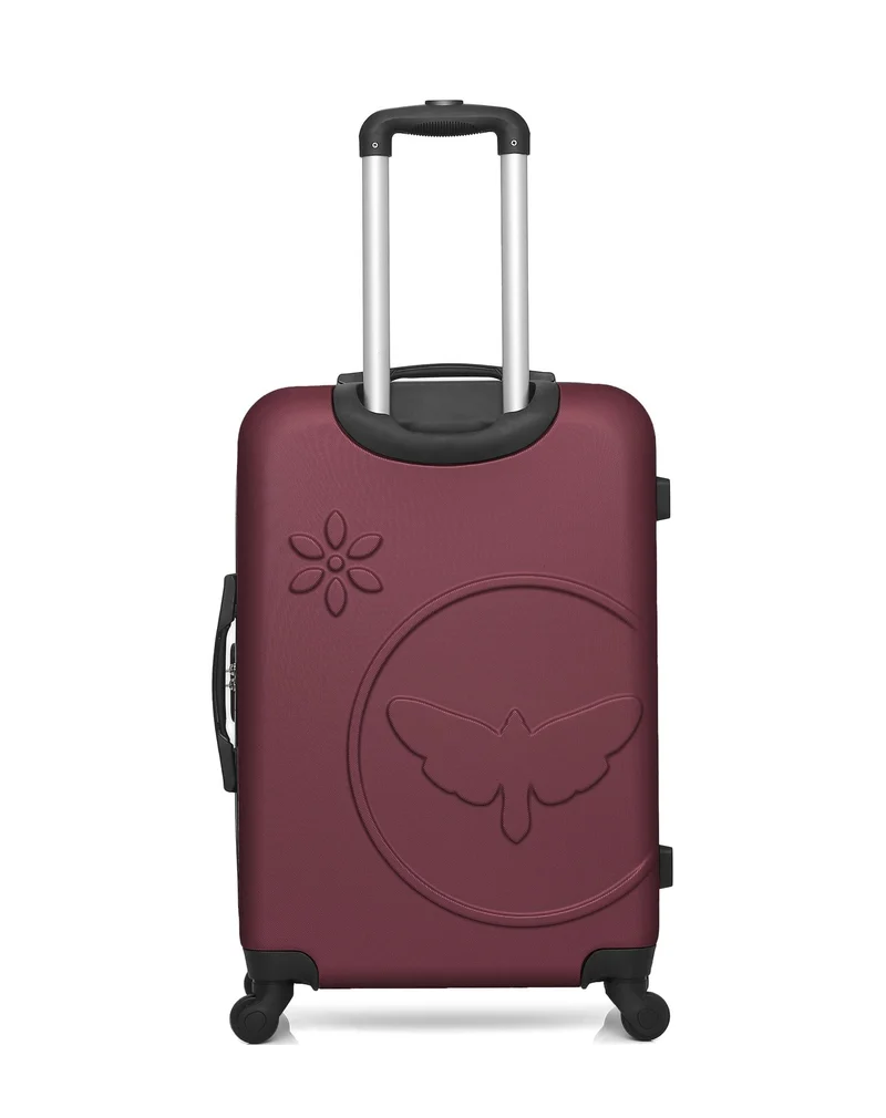 LPB LUGGAGE - 3er-Pack: Mittelgroßer Koffer, Handgepäck und Kosmetikkoffer ELEONOR