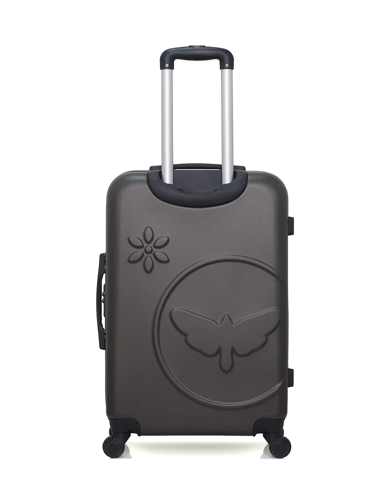 LPB LUGGAGE - 3er-Pack: Mittelgroßer Koffer, Handgepäck und Kosmetikkoffer ELEONOR