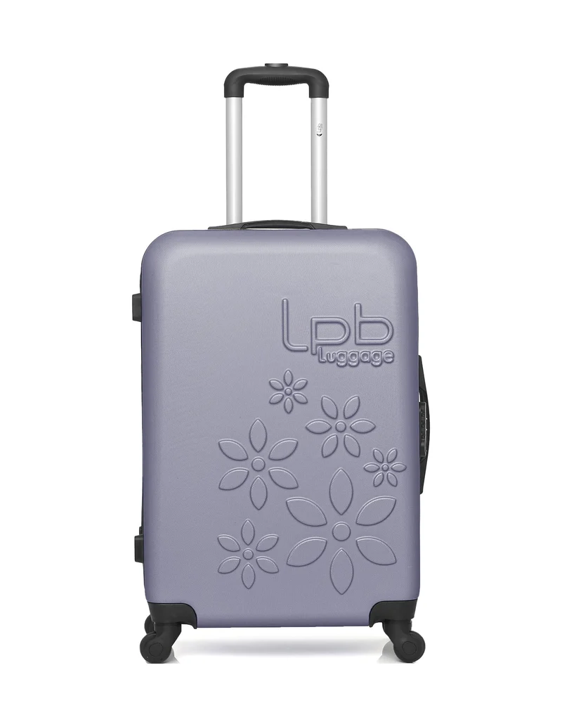 LPB LUGGAGE - 3er-Pack: Mittelgroßer Koffer, Handgepäck und Kosmetikkoffer ELEONOR