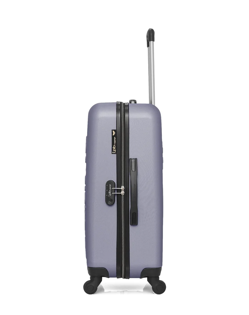 LPB LUGGAGE - 3er-Pack: Mittelgroßer Koffer, Handgepäck und Kosmetikkoffer ELEONOR