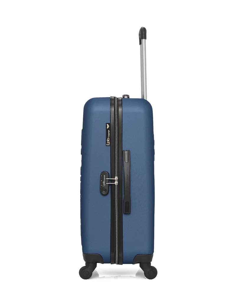 LPB LUGGAGE - 3er-Pack: Mittelgroßer Koffer, Handgepäck und Kosmetikkoffer ELEONOR