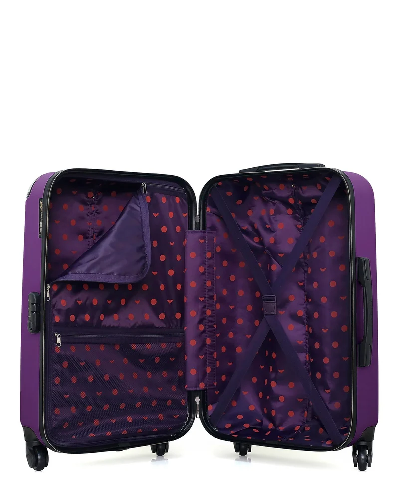LPB LUGGAGE - 2er-Pack: Mittelgroßer Koffer und Handgepäck XS AMELIE