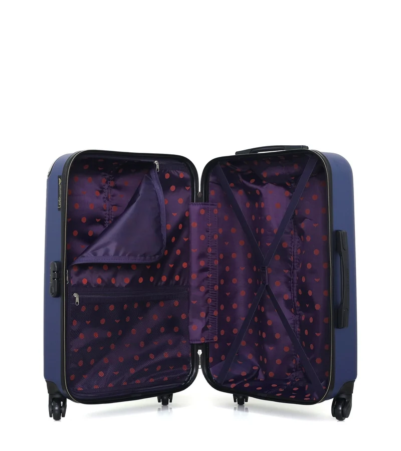 LPB LUGGAGE - 2er-Pack: Mittelgroßer Koffer und Handgepäck XS AMELIE