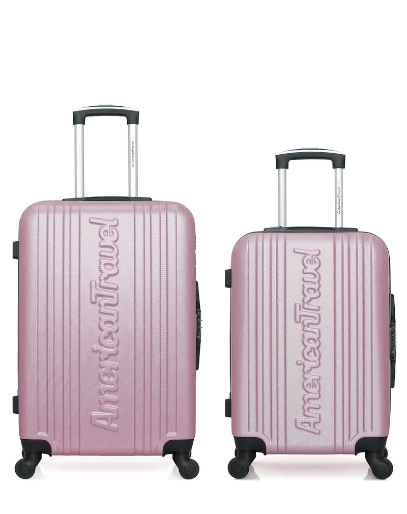 2er-Pack: Mittelgroßer Koffer und Handgepäck SPRINGLFIELD
