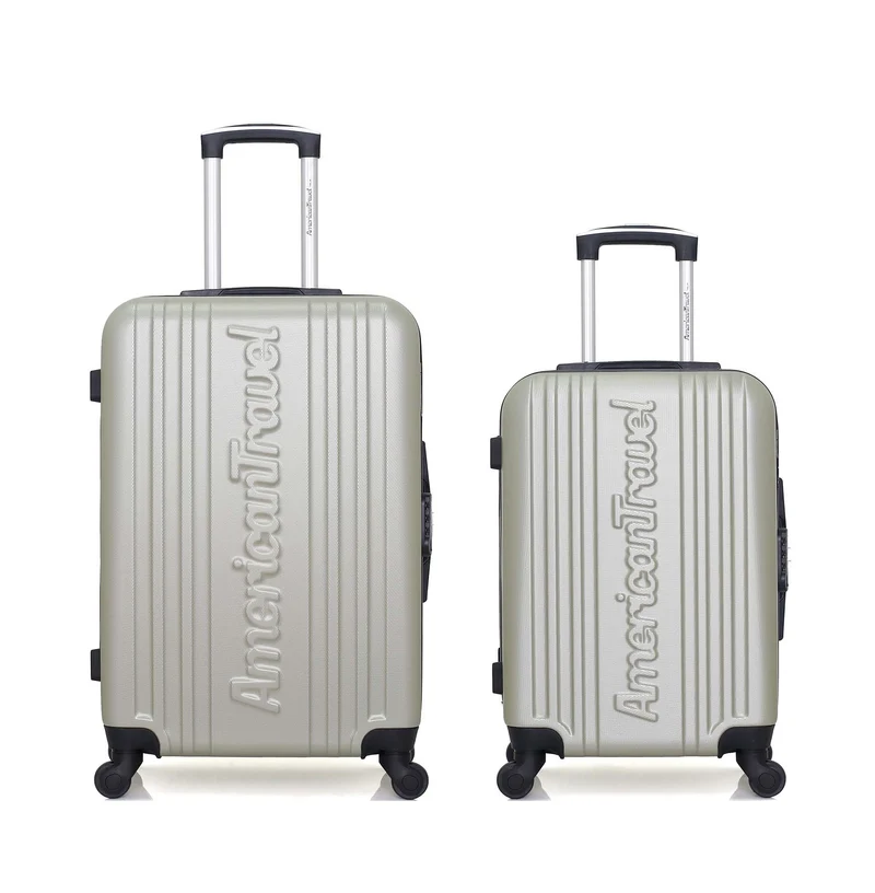2er-Pack: Mittelgroßer Koffer und Handgepäck SPRINGLFIELD