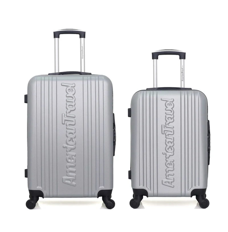 2er-Pack: Mittelgroßer Koffer und Handgepäck SPRINGLFIELD