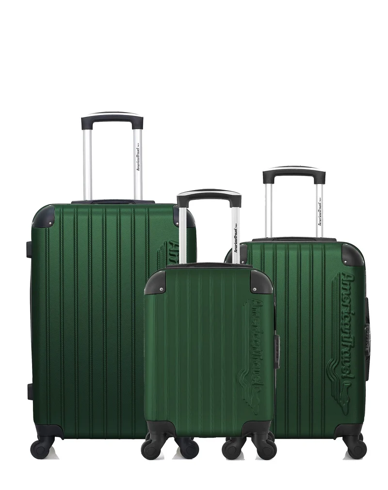 3er-Pack: Mittelgroßer Koffer, Handgepäck und Handgepäck XXS BUDAPEST