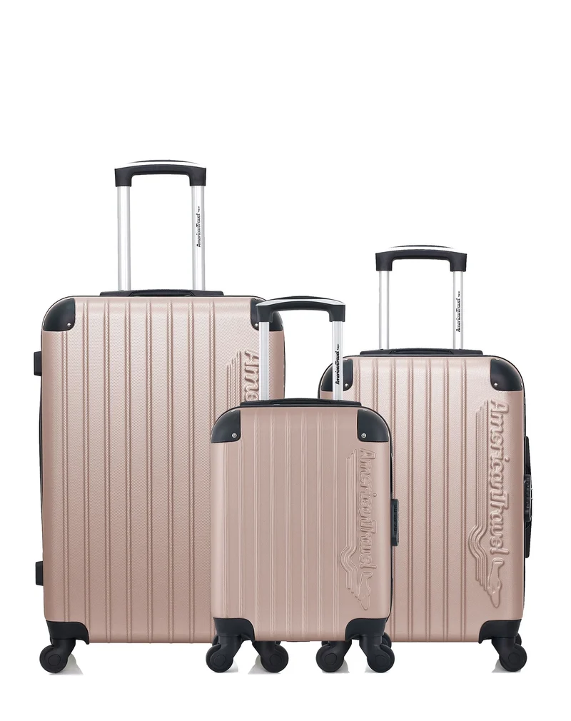 3er-Pack: Mittelgroßer Koffer, Handgepäck und Handgepäck XXS BUDAPEST