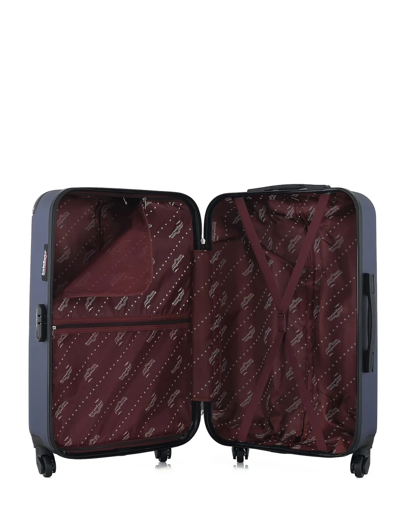 3er-Pack: Mittelgroßer Koffer, Handgepäck und Handgepäck XXS BUDAPEST