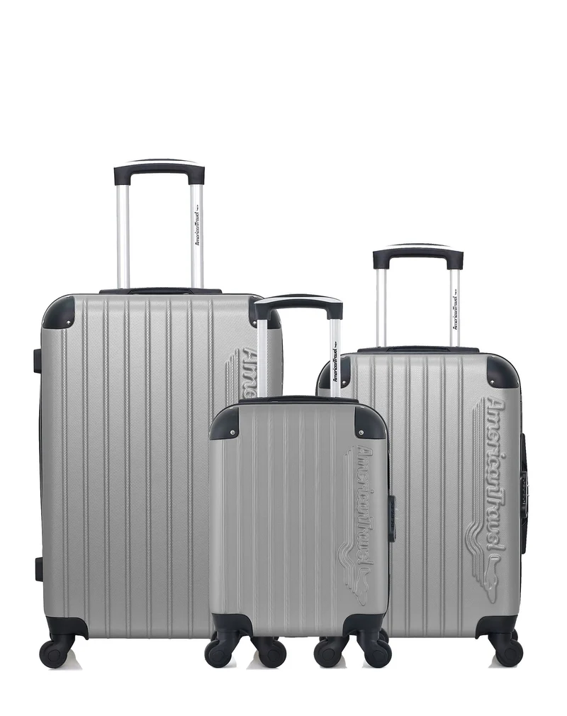 3er-Pack: Mittelgroßer Koffer, Handgepäck und Handgepäck XXS BUDAPEST
