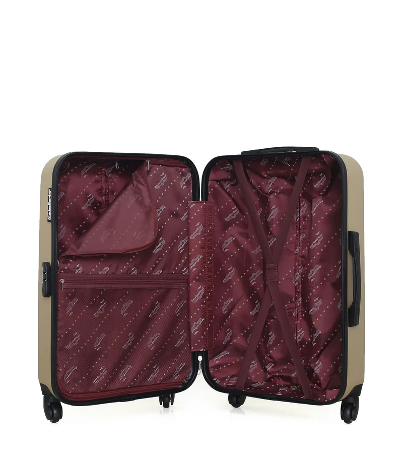 3er-Pack: Mittelgroßer Koffer, Handgepäck und Handgepäck XXS BROOKLYN