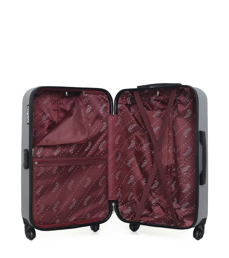 3er-Pack: Mittelgroßer Koffer, Handgepäck und Handgepäck XXS BROOKLYN