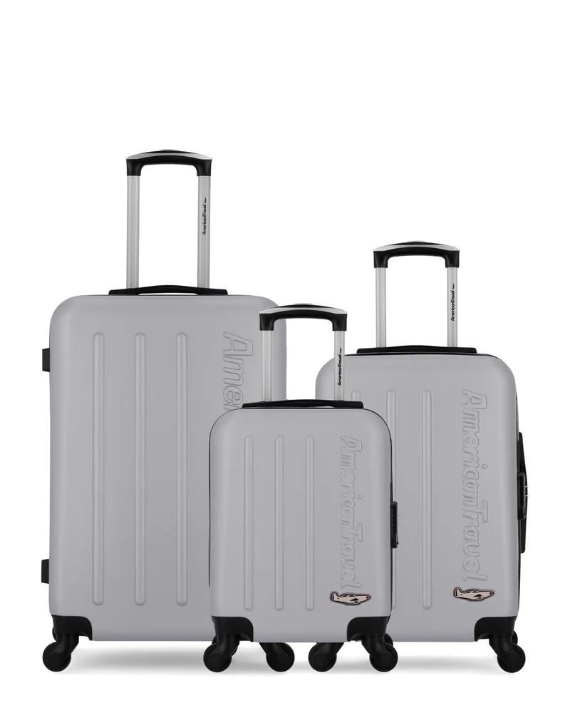 3er-Pack: Mittelgroßer Koffer, Handgepäck und Handgepäck XXS BRONX