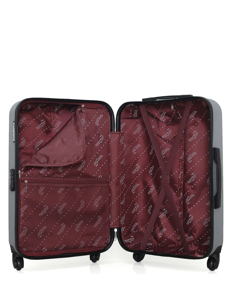 3er-Pack: Mittelgroßer Koffer, Handgepäck und Handgepäck XXS BRONX