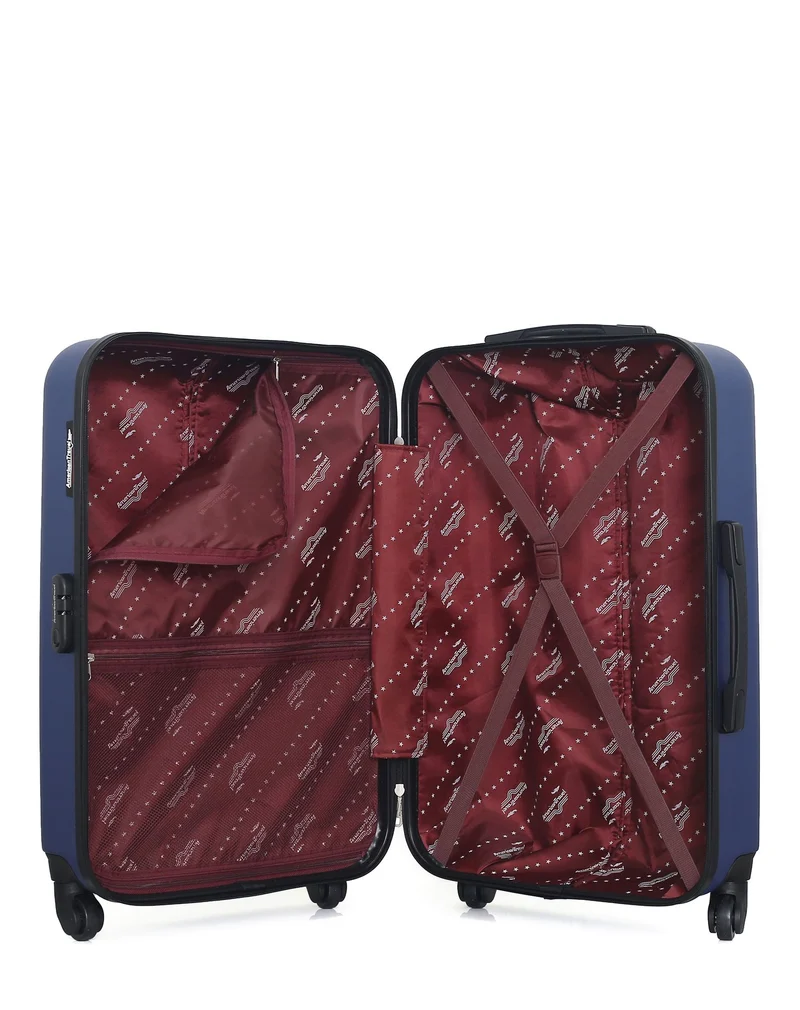 3er-Pack: Mittelgroßer Koffer, Handgepäck und Handgepäck XXS BRONX