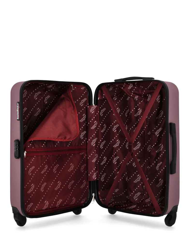 3er-Pack: Mittelgroßer Koffer, Handgepäck und Handgepäck XXS BRONX