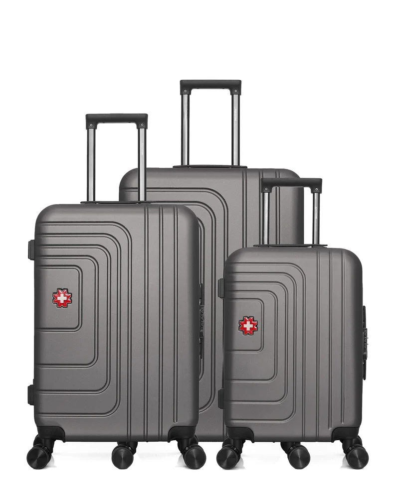 SWISS KOPPER - 3er-Set: Hartschalenkoffer RUTI
