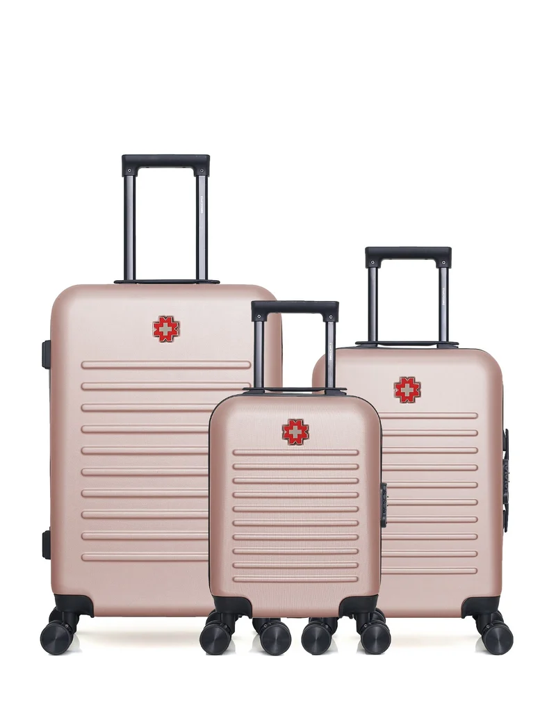 SWISS KOPPER - 3er-Pack: Mittelgroßer Koffer, Handgepäck und Handgepäck XXS WIL
