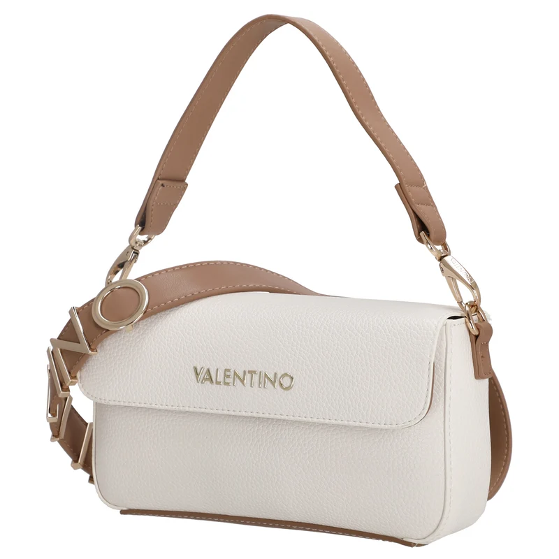 Valentino Bags Alexia - Schultertasche 25 cm (bianco/cuoio)