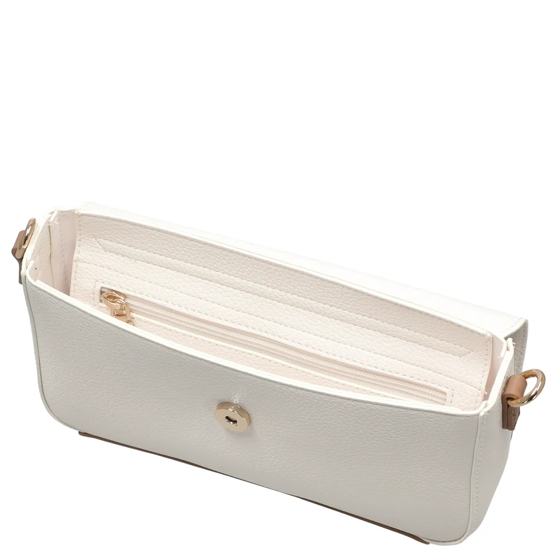 Valentino Bags Alexia - Schultertasche 25 cm (bianco/cuoio)