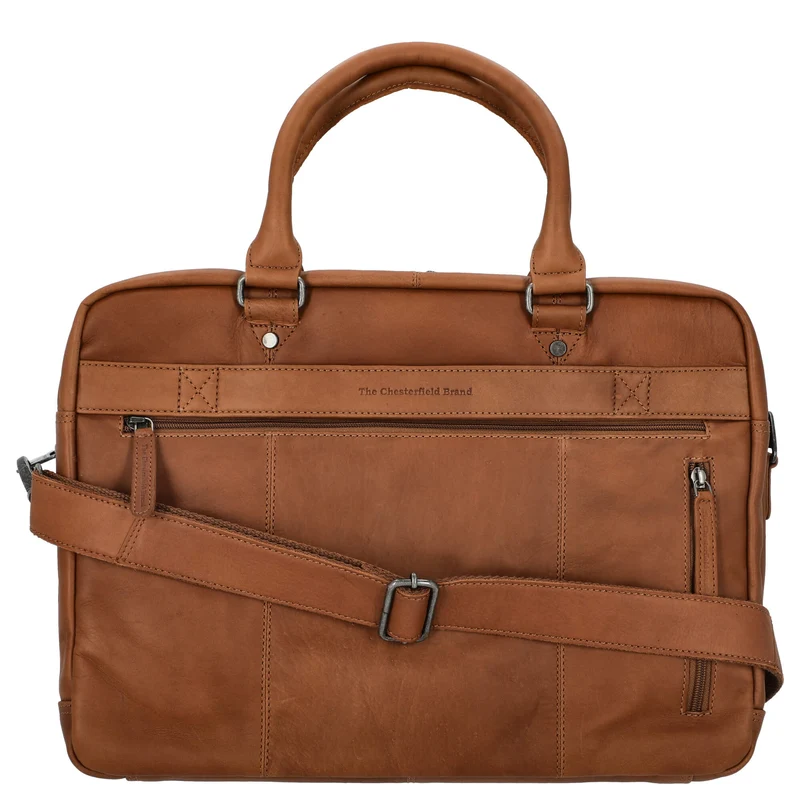 The Chesterfield Brand Boston - Aktentasche 15" 41 cm (cognac)