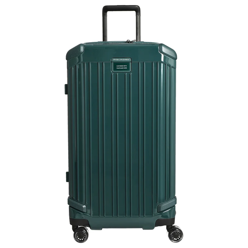 Piquadro Pop - 4-Rollen-Trolley 73 cm (green)