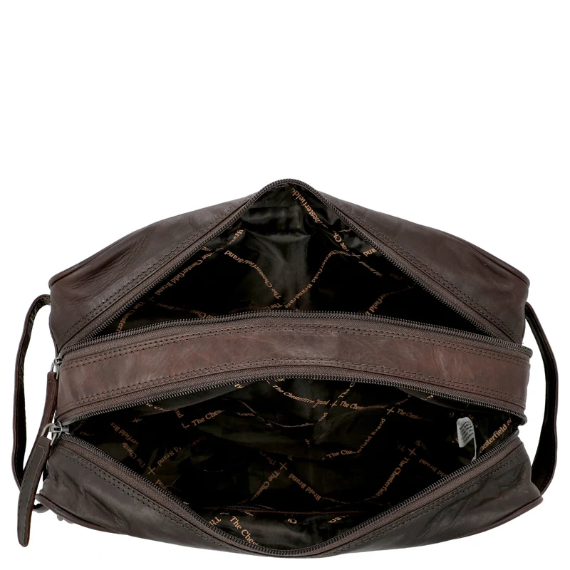 The Chesterfield Brand Stefan - Kulturbeutel Leder 29 cm (brown)