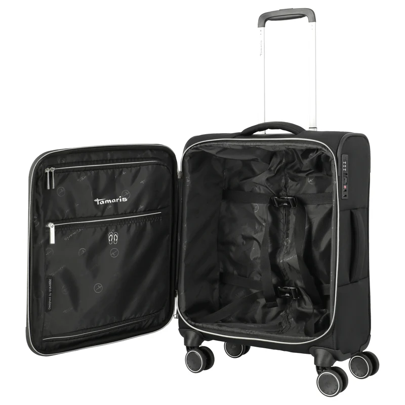 Travelite Tamaris Voyaage - 4-Rollen-Kabinentrolley S 55 cm (black)