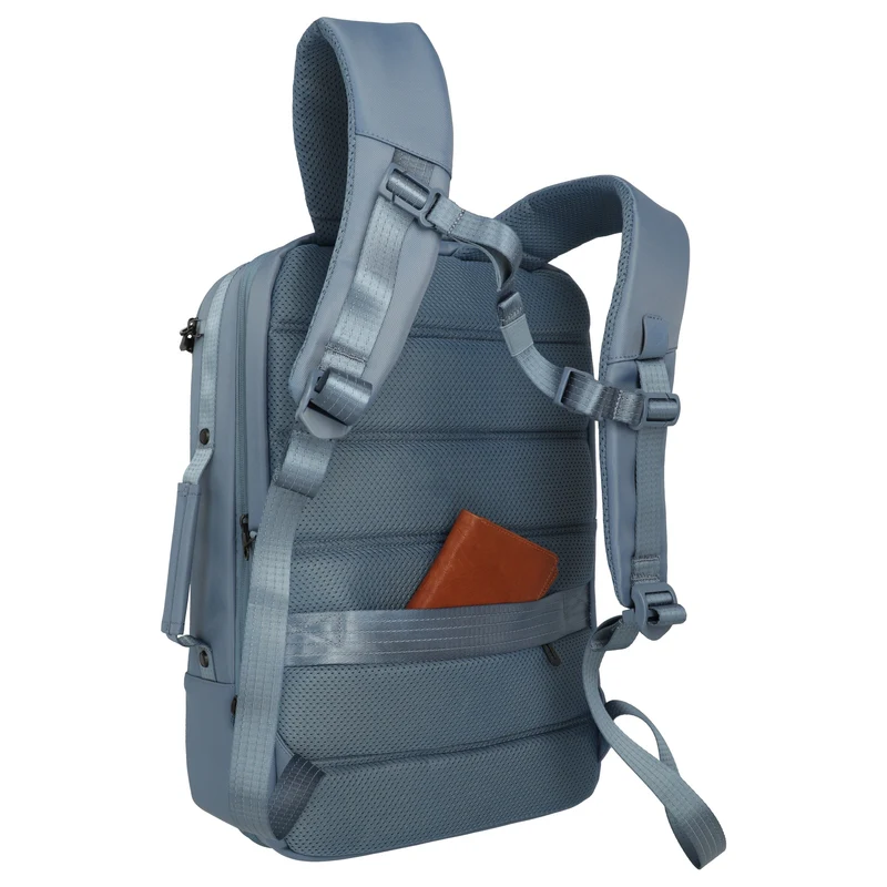 Travelite Workfloow - Rucksack L 17" 46 cm (denimblue)