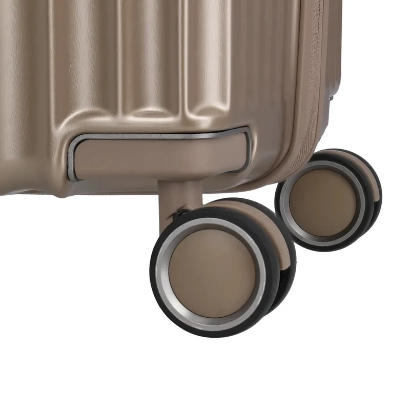 Travelite Paros - 4-Rollen-Trolley Set 3tlg. (cappuccino)